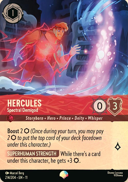 Disney Lorcana TCG: Hercules, Spectral Demigod