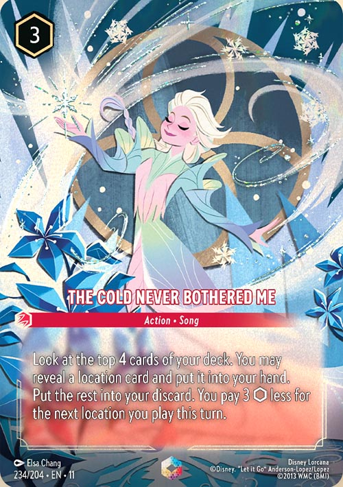 Disney Lorcana TCG: The Cold Never Bothered Me