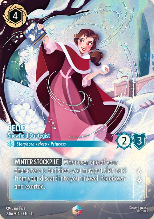 Disney Lorcana TCG: Belle, Snowfield Strategist