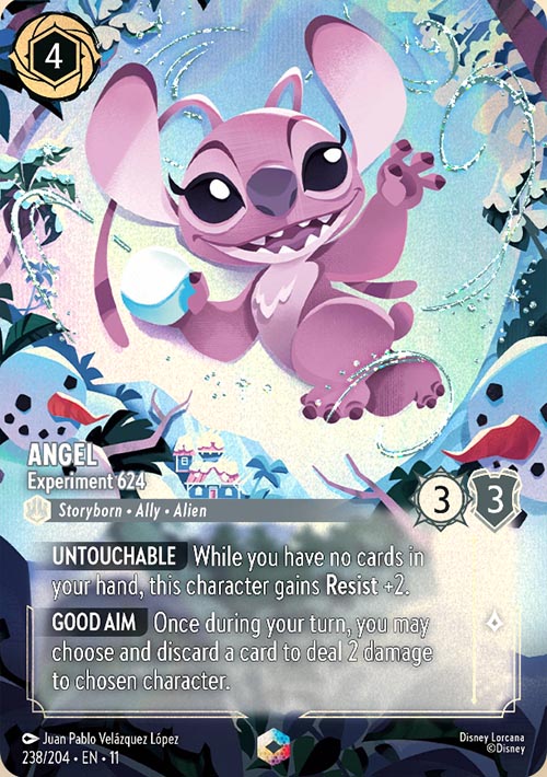 Disney Lorcana TCG: Angel, Experiment 624