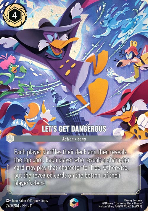 Disney Lorcana TCG: Let's Get Dangerous