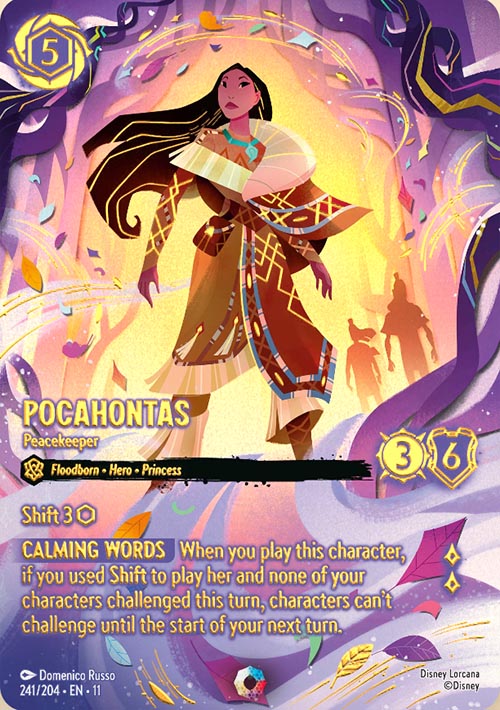 Disney Lorcana TCG: Pocahontas, Peacekeeper