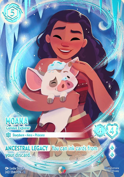 Disney Lorcana TCG: Moana, Curious Explorer