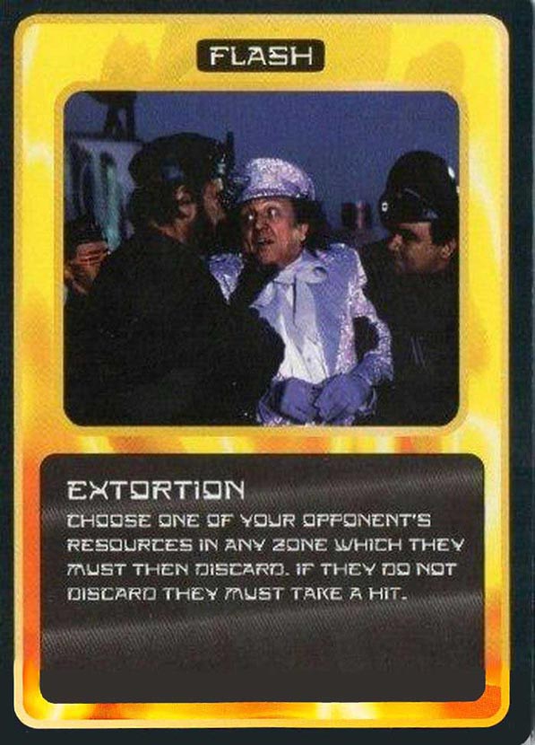 Doctor Who CCG: Extortion