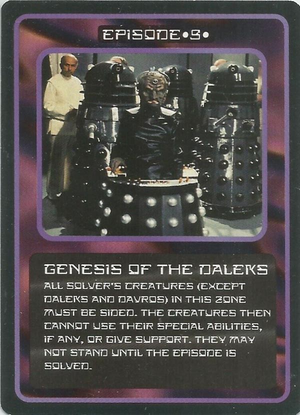 Doctor Who CCG: Genesis of the Daleks