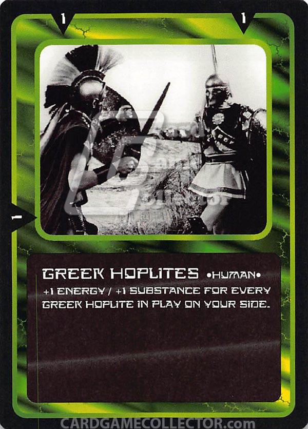 Doctor Who CCG: Greek Hoplites