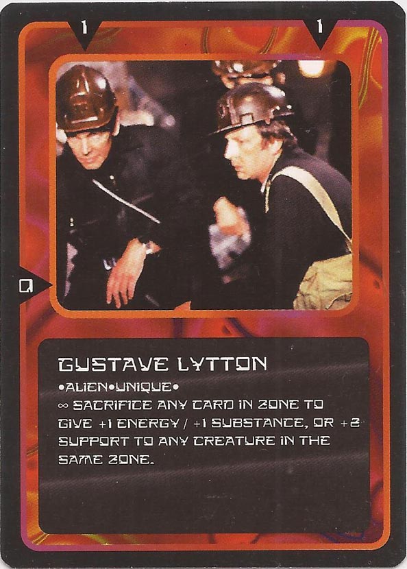 Doctor Who CCG: Gustave Lytton