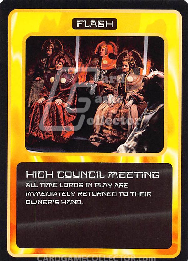 Doctor Who CCG: High Council Meeting