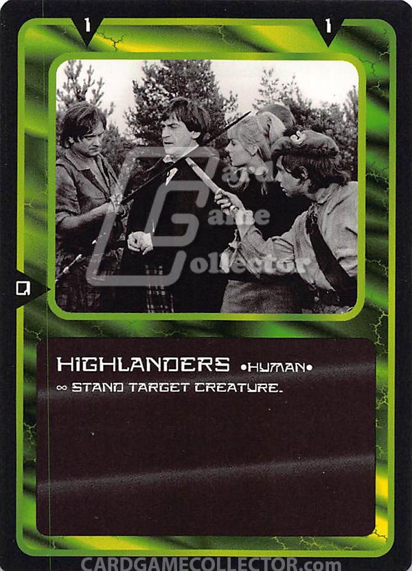 Doctor Who CCG: Highlanders