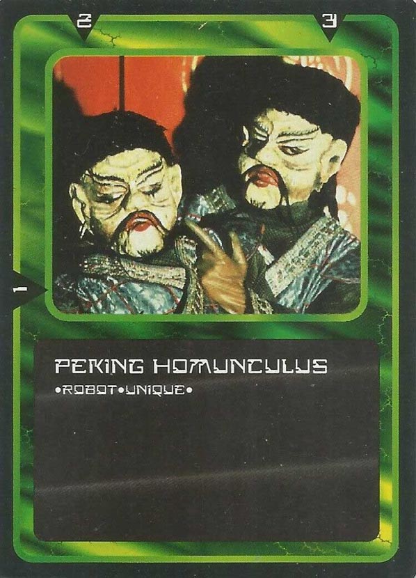 Doctor Who CCG: Peking Homunculus