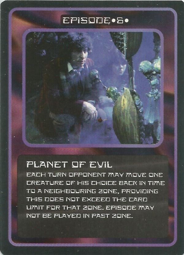 Doctor Who CCG: Planet of Evil