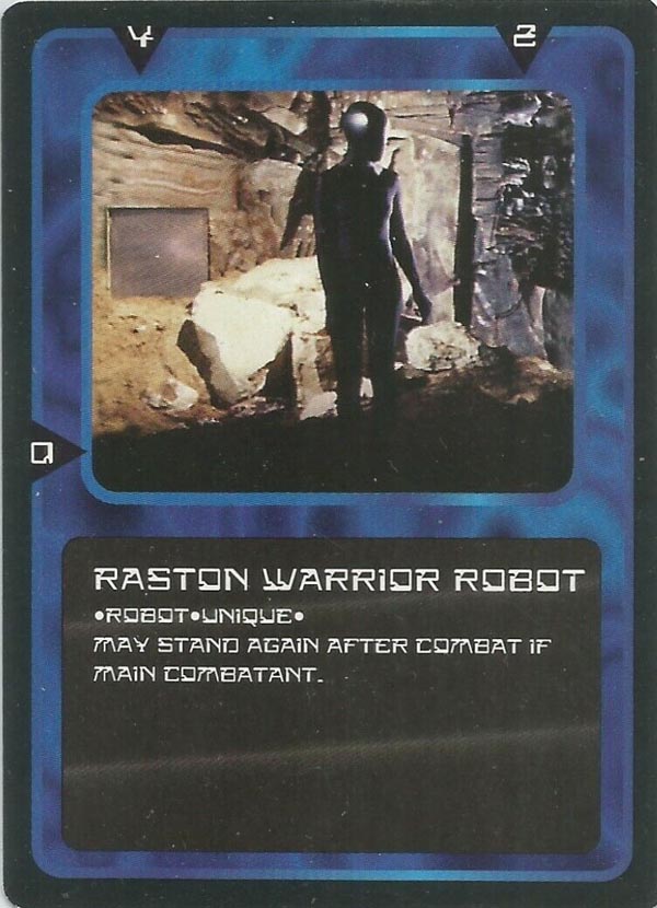 Doctor Who CCG: Raston Warrior Robot