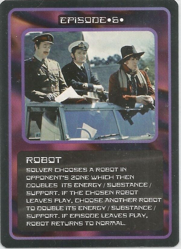 Doctor Who CCG: Robot