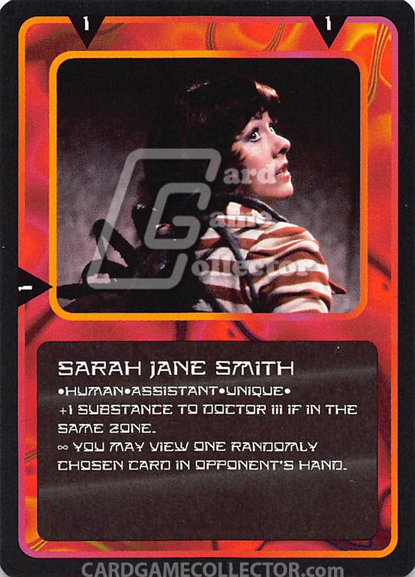 Doctor Who CCG: Sarah Jane Smith