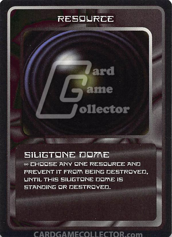 Doctor Who CCG: Siligtone Dome