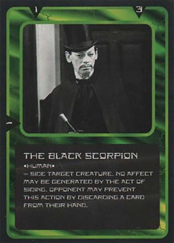 Doctor Who CCG: The Black Scorpion