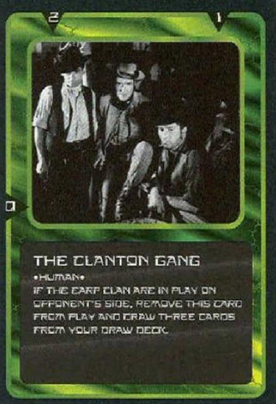 Doctor Who CCG: The Clanton Gang
