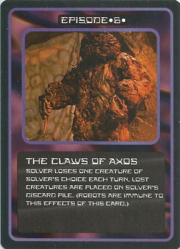 Doctor Who CCG: The Claws of Axos