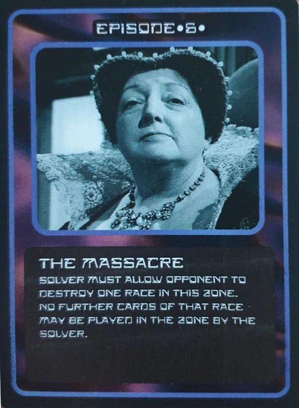 Doctor Who CCG: The Massacre