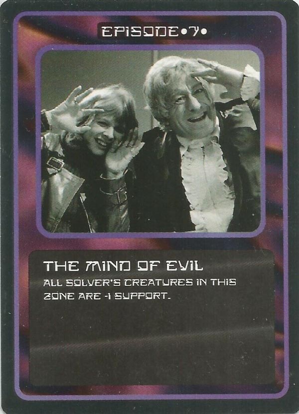 Doctor Who CCG: The Mind of Evil