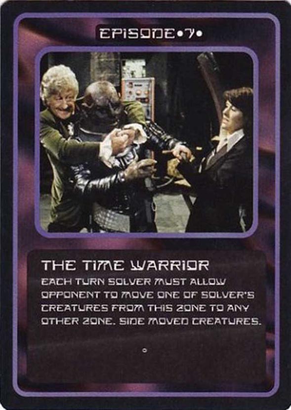 Doctor Who CCG: The Time Warrior