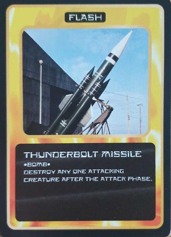 Doctor Who CCG: Thunderbolt Missile