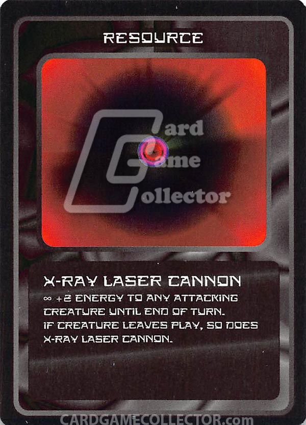 Doctor Who CCG: X-Ray Laser Cannon