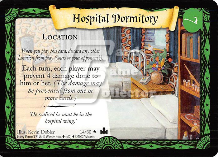 Harry Potter TCG: Hospital Dormitory