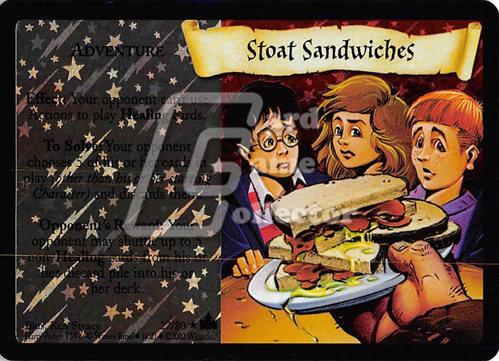 Harry Potter TCG: Stoat Sandwiches