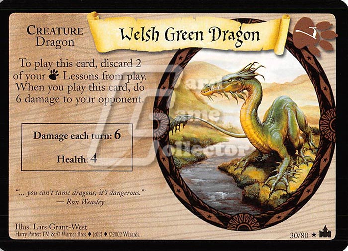 Harry Potter TCG: Welsh Green Dragon