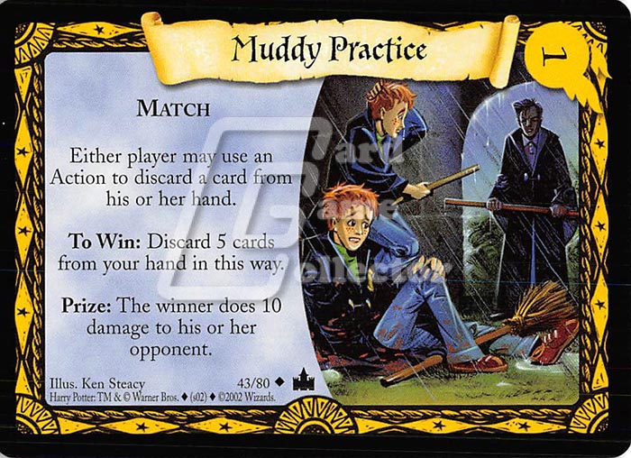 Harry Potter TCG: Muddy Practice