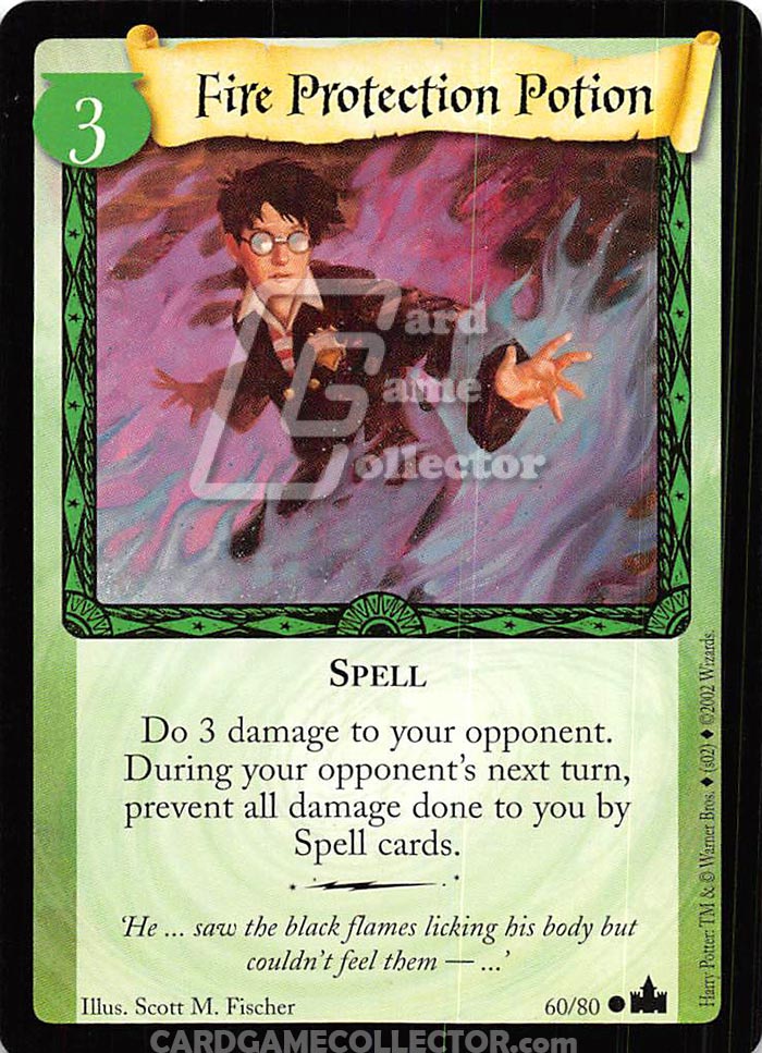 Harry Potter TCG: Fire Protection Potion