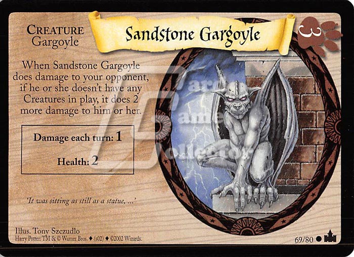 Harry Potter TCG: Sandstone Gargoyle