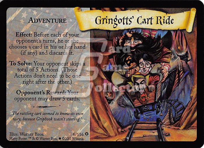 Harry Potter TCG: Gringotts Cart Ride