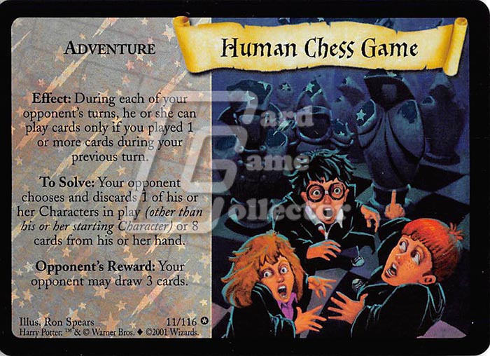 Harry Potter TCG: Human Chess Game