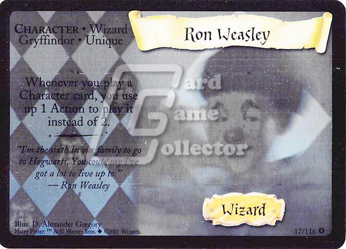 Harry Potter TCG: Ron Weasley