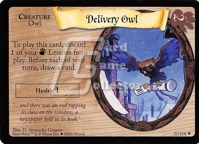 Harry Potter TCG: Delivery Owl
