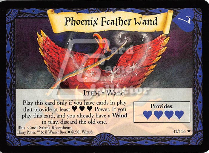 Harry Potter TCG: Phoenix Feather Wand