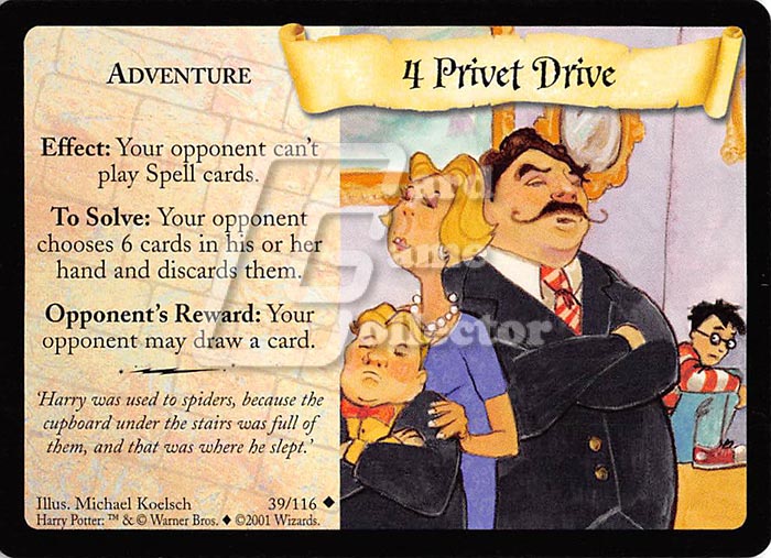 Harry Potter TCG: 4 Privet Drive