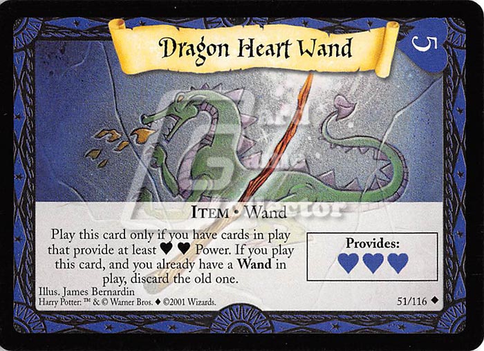 Harry Potter TCG: Dragon Heart Wand