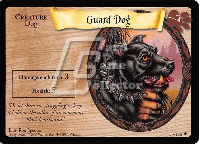 Harry Potter TCG: Guard Dog