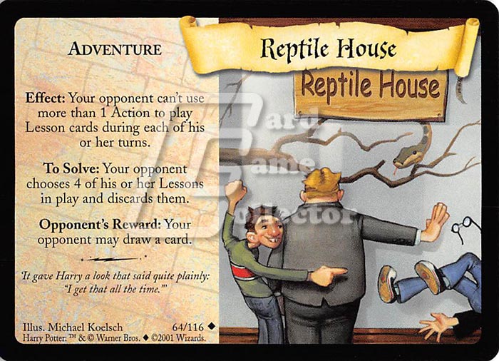 Harry Potter TCG: Reptile House