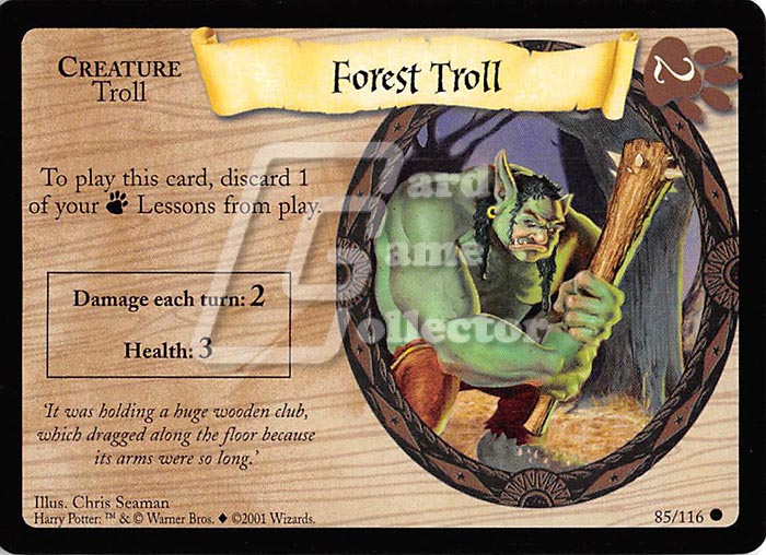 Harry Potter TCG: Forest Troll