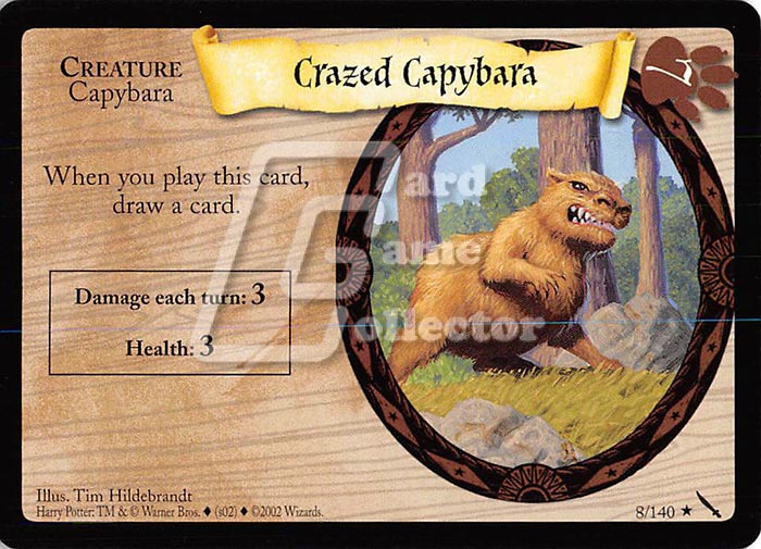 Harry Potter TCG: Crazed Capybara