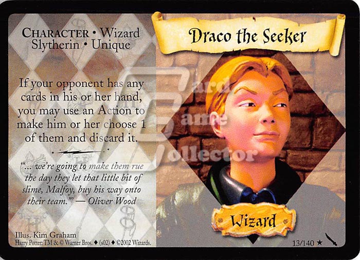 Harry Potter TCG: Draco the Seeker