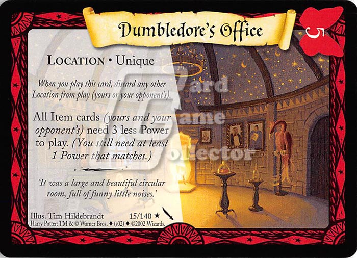 Harry Potter TCG: Dumbledore's Office