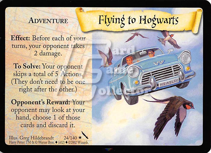Harry Potter TCG: Flying to Hogwarts