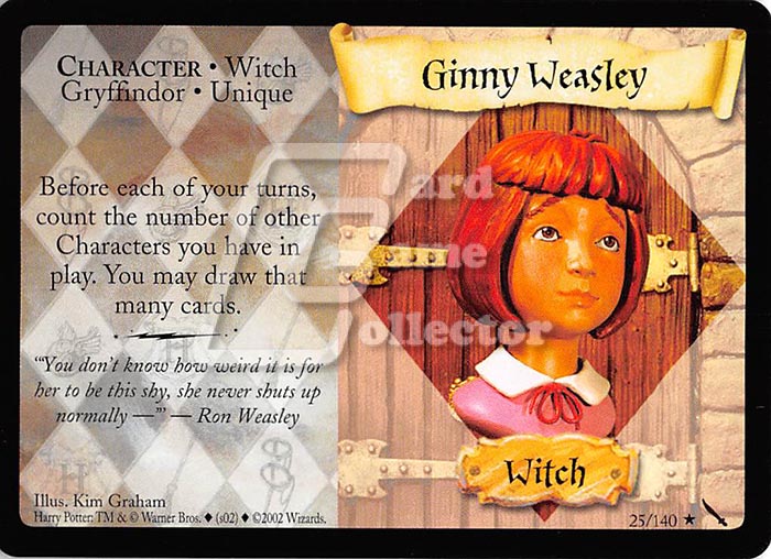 Harry Potter TCG: Ginny Weasley