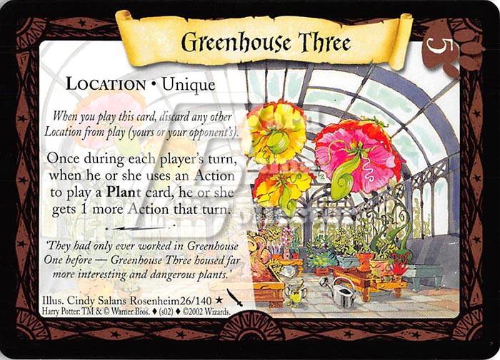 Harry Potter TCG: Greenhouse Three