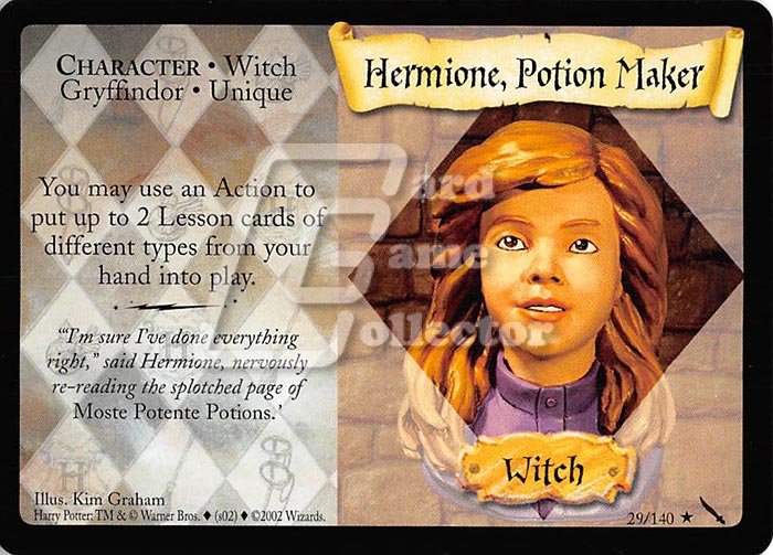 Harry Potter TCG: Hermione, Potion Maker